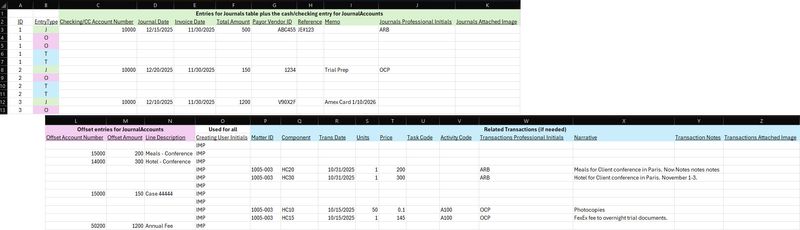 Journals Payable Import – image 1